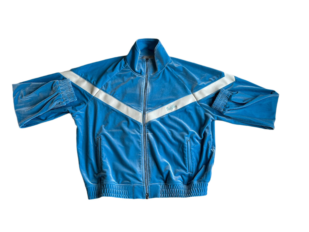 VLEATHER BABY BLU TRACK SUIT JACKET
