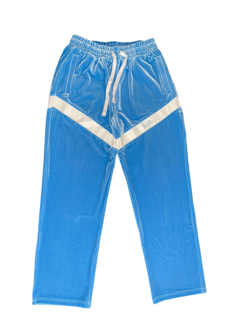 VLEATHER BABY BLU TRACK SUIT BOTTOMS